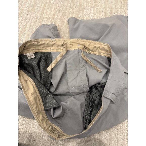 Patagonia Men's Gray Lightweight Hiking Outdoor Shorts Size 34 - Picture 4 of 6